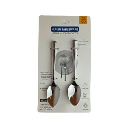 Arbatiniai šaukšteliai nerūdiančio plieno 6vnt. 3314