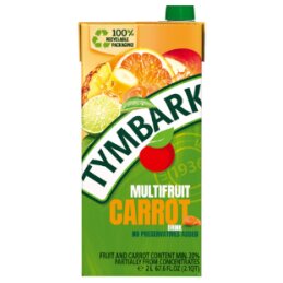 Įvairių vaisių ir morkų gėrimas Tymbark 20%, 2l