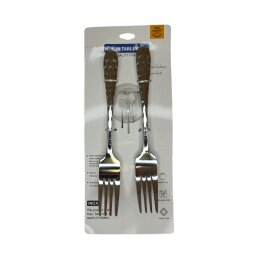 Šakutės nerūdijančio plieno 6vnt. 3306