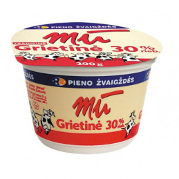 Grietinė  MŪ 30% rieb., 200g