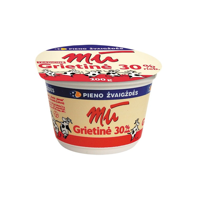 Grietinė  MŪ 30% rieb., 200g