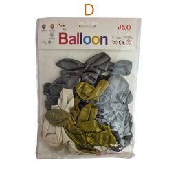 Balionai spalvoti 67vnt 3110