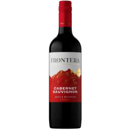 Raudoanasis sausas vynas FRONTERA Cabernet Sauvignon (13%), 750 ml