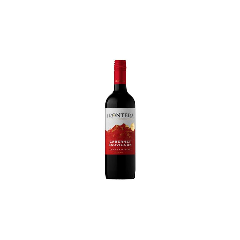 Raudoanasis sausas vynas FRONTERA Cabernet Sauvignon (13%), 750 ml