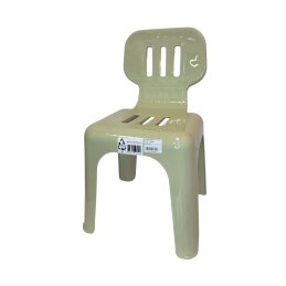 Vaikiška kėdutė su atlošu plastikinė 022318