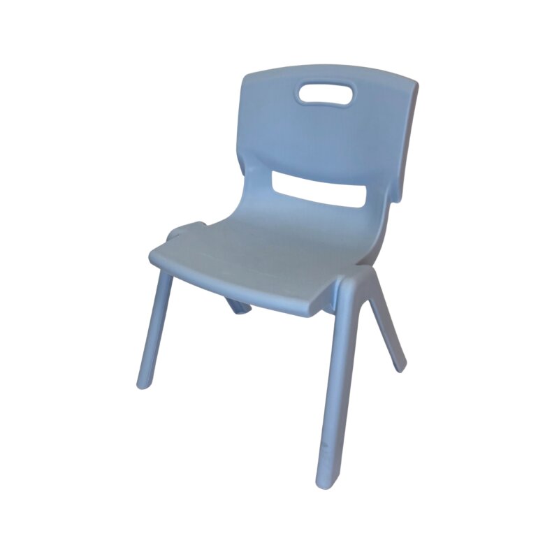 Vaikiška kėdutė su atlošu plastikinė WF061783