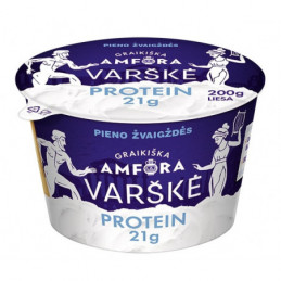 Varškė "Graikiška Amfora protein"  200g, 0.9% rieb.,  liesa