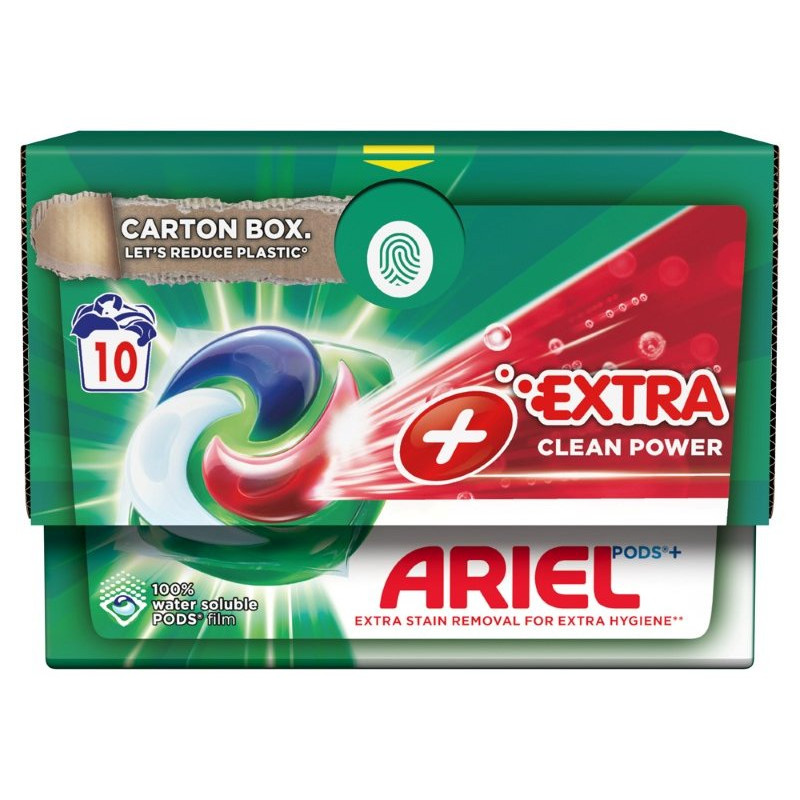 Skalbimo kapsulės  Ariel   10vnt Extra clean
