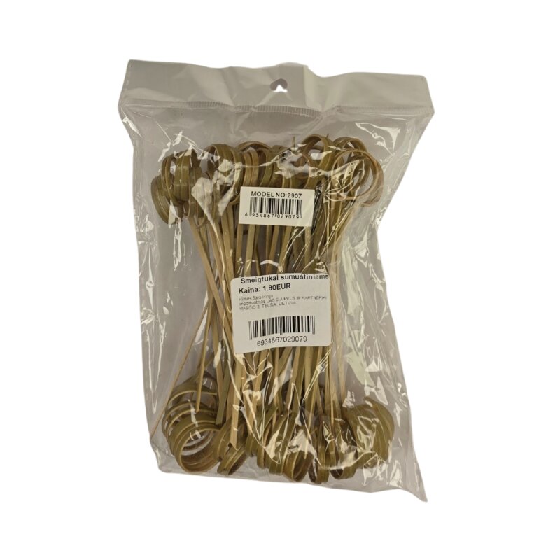 Smeigtukai sumuštiniams mediniai 50vnt 2907