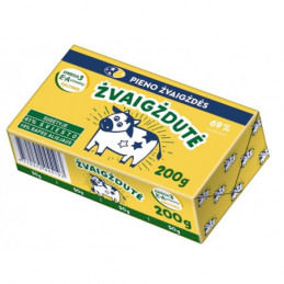 Tepiųjų riebalų mišinys ŽVAIGŽDUTĖ 69% rieb., 200g