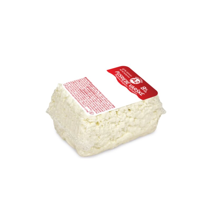 Varškė pusriebė Žemaitijos be laktozės 9%,330g