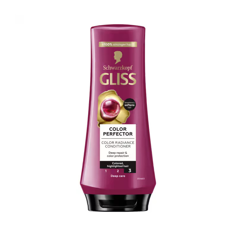 Balzamas plaukams ,,Gliss Kur  200ml Ultimate color