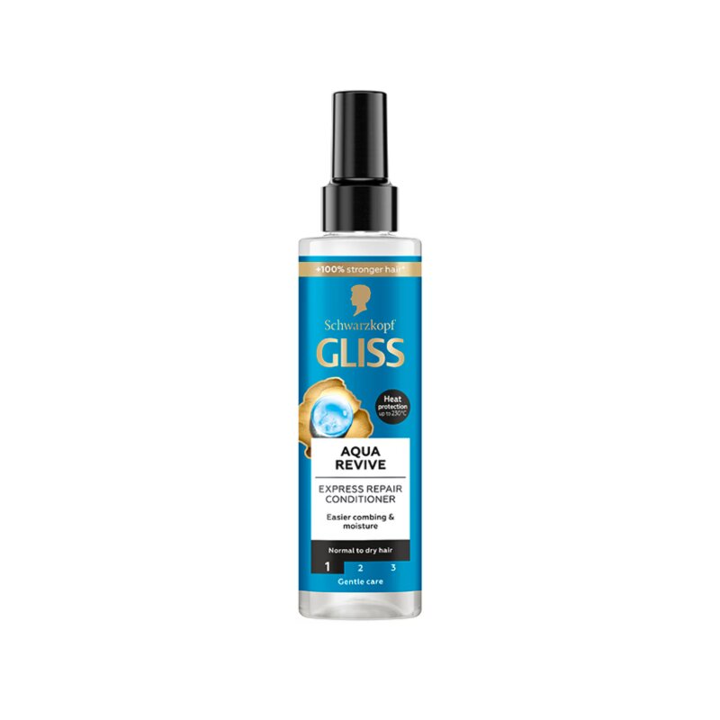 Purškiamas plaukų balzamas  Gliss  200ml Aqua Revive