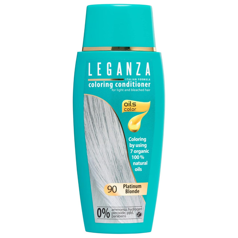 Dažomasis plaukų kondicionierius LEGANZA  90 PLATINUM BLONDE 150ml