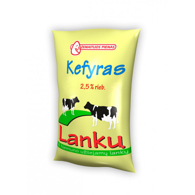 Kefyras "Lankų" 900ml, 2.5% riebumo
