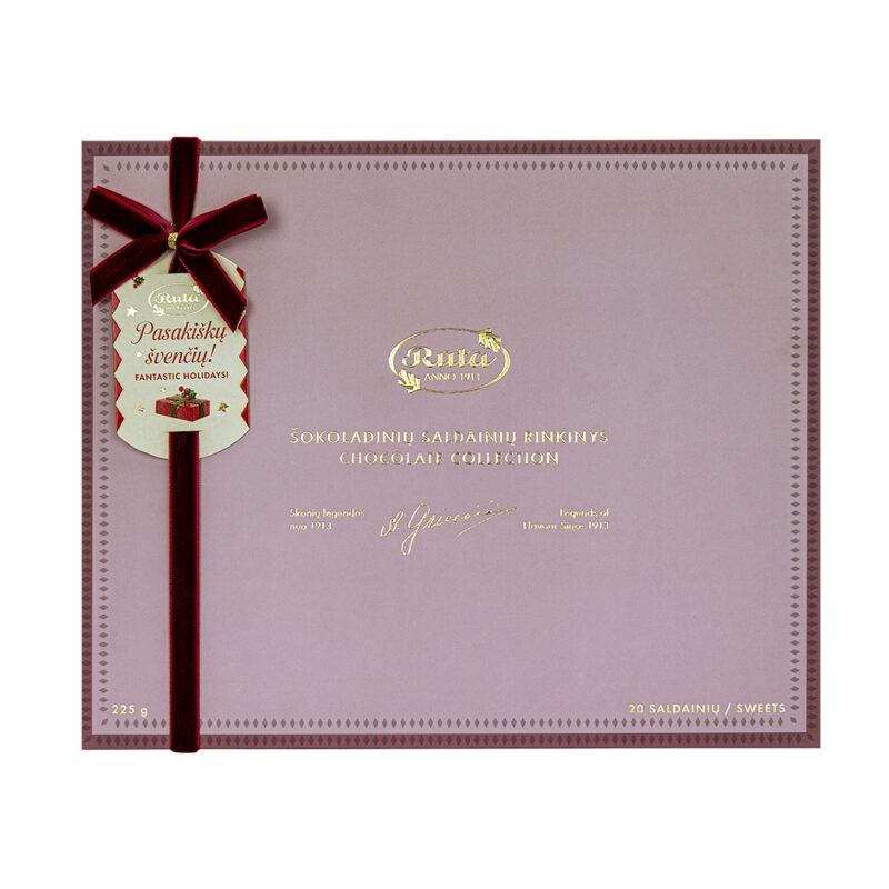 Šokoladinių saldainių rinkinys  Skonių Legendos nuo 1913 , 225g