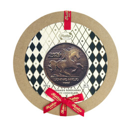 Reljefinis juodasis šokoladas (55 proc.)  Ugninio Arklio Metai , 300g