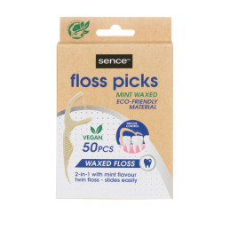 Tarpdančių siūlas  Sence  50vnt su koteliu