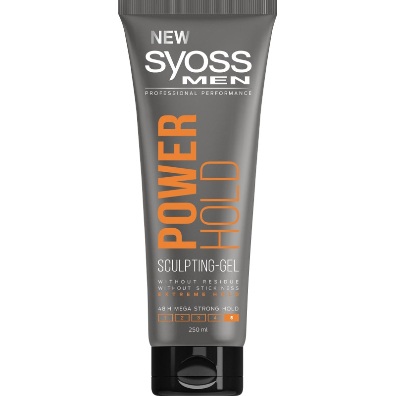 Plaukų formavimo gelis SYOSS MEN POWER HOLD 250ml