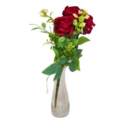 Dirbtinė rožių puokštė 042221