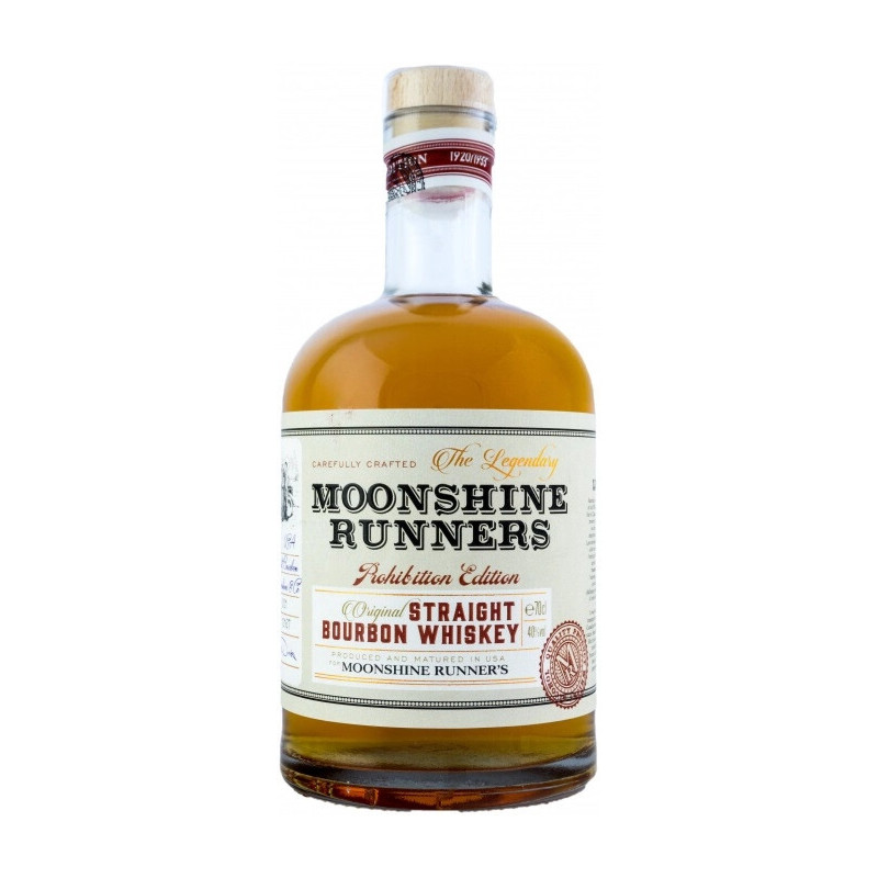 Viskis Moonshine Runners Straight bourbon Whiskey (40%), 700 ml