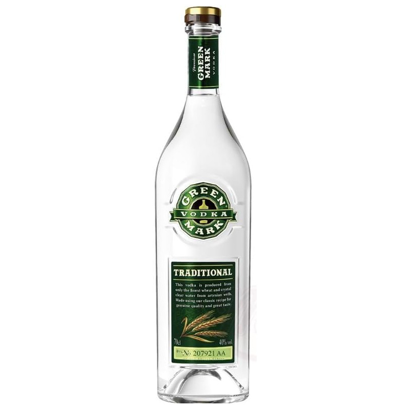 Degtinė Green Mark Traditional  (40%), 700 ml