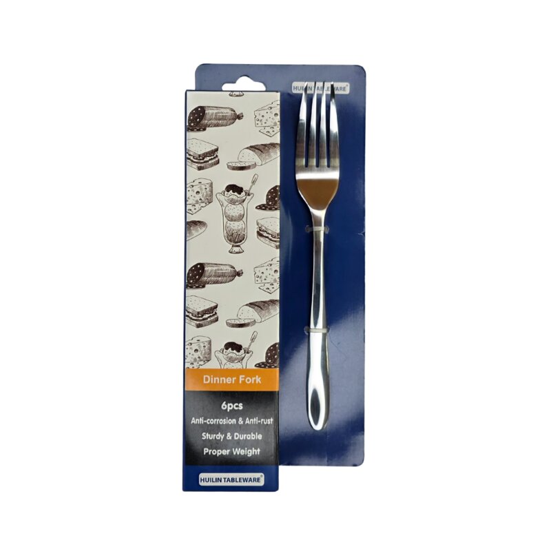 Šakutės nerūdijančio plieno 6vnt. 3331