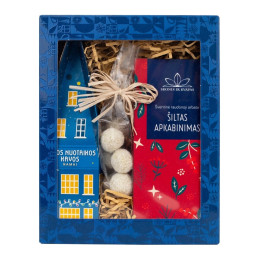 Kavos, arbatos ir saldėsių rinkinys  ŠILTIEMS POKALBIAMS