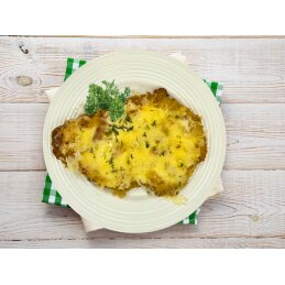 Keptas kiaulienos karbonadas su sūriu