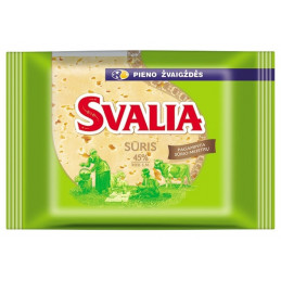 Fermentinis sūris SVALIA 240g, 45% rieb.s.m., fasuotas