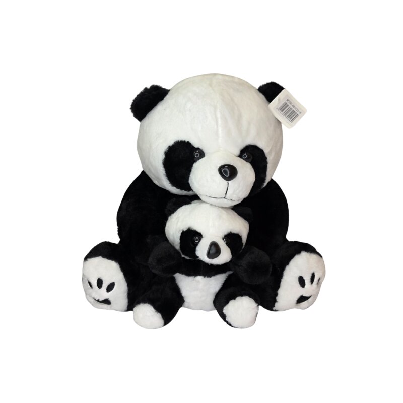 Pliušinė Panda su vaiku 35cm 0722-16