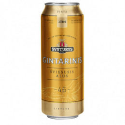 Alus Švyturio Gintarinis (4.6%), 568 ml
