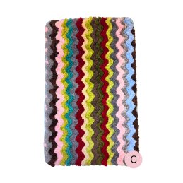 Vonios kilimėlis TPR+poliesteris 80*50cm  3009