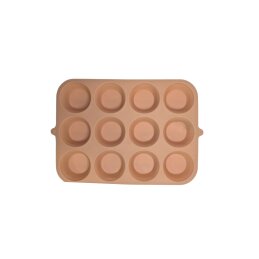 Silikoninė keksiukų forma 12vnt 33x24x2.5cm 515