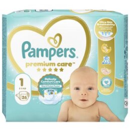 Sauskelnės Pampers Premium Care  2-5kg 26vnt