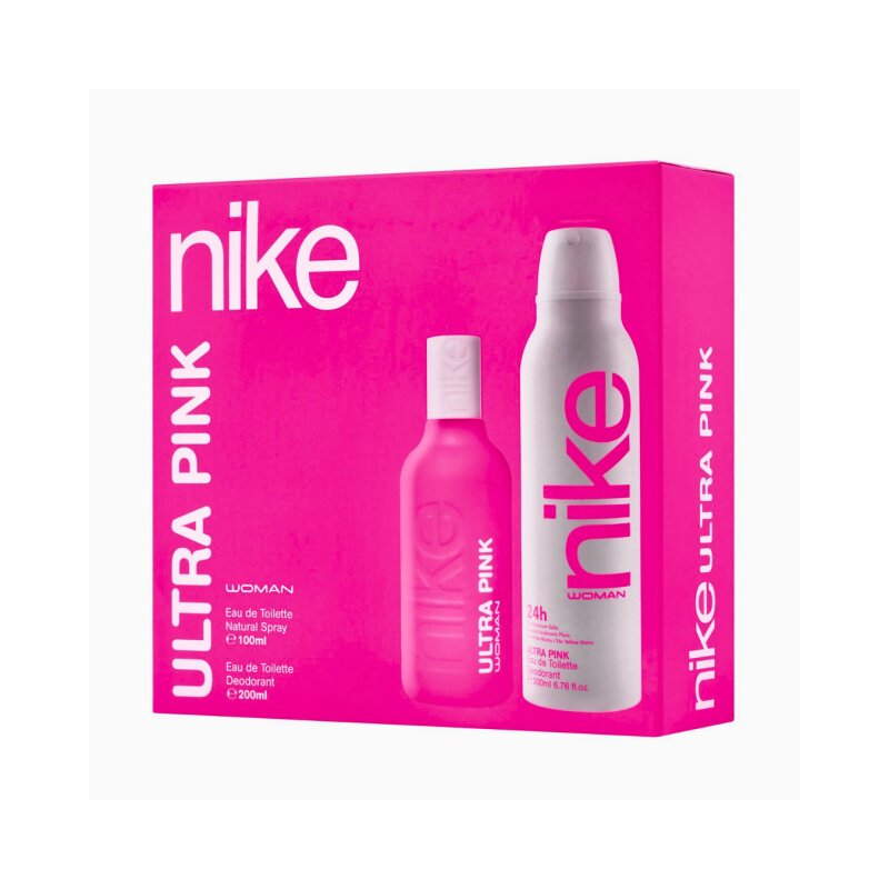 NIKE ULTRA PINK moterų kosmetikos rinkinys