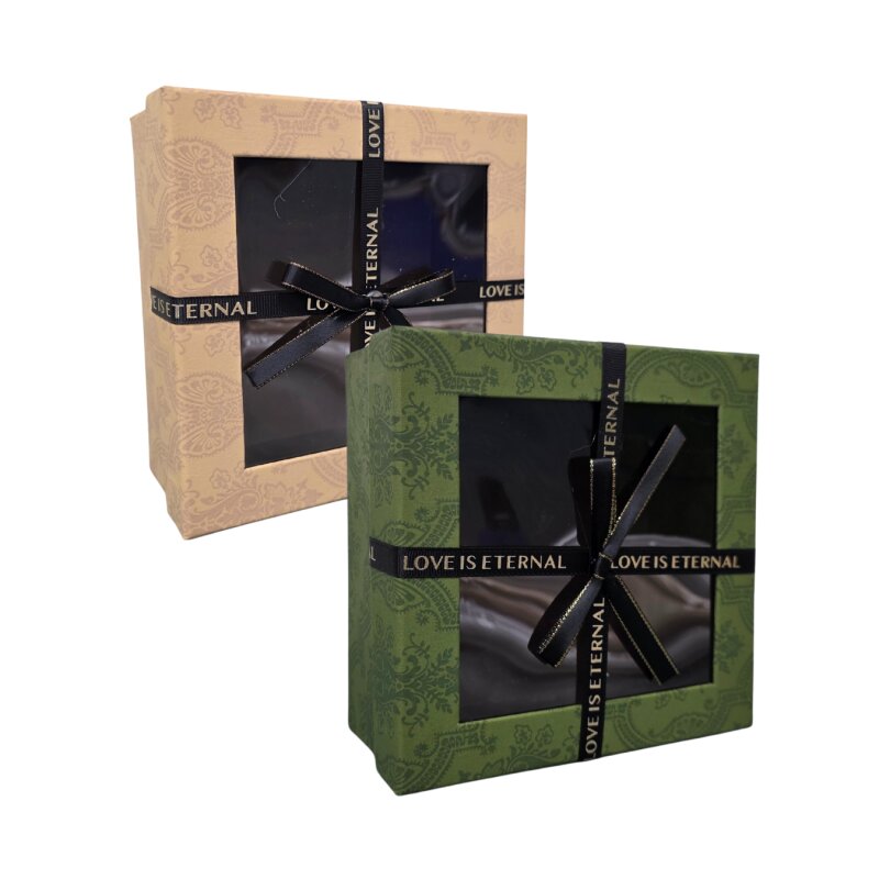 Dovanų dėžutė su langu 1 vnt.