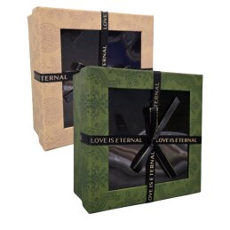 Dovanų dėžutė su langu 1 vnt.