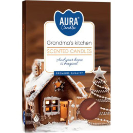 Kvepiančios žvakutės 6vnt Grandmas kitchen