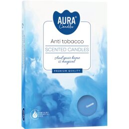 Kvepiančios žvakutės Anti Tobacco 6vnt