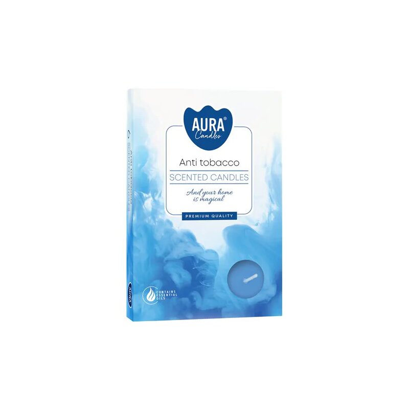 Kvepiančios žvakutės Anti Tobacco 6vnt