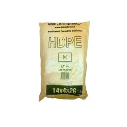 Fasavimo maišeliai 14x4x26 HDPE 8mikronų