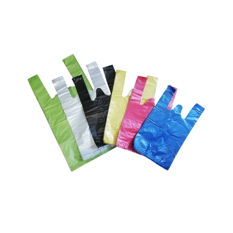 Maišeliai su rankenėlėmis 24x6x45 14,9 mikronų 100vnt