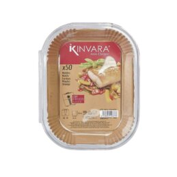 Kepimo popierius karšto oro gruzdintuvei 20x14 cm 50 vnt Kinvara