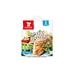 Kepimo maišeliai  KUCHCIK 45x55cm  3vnt