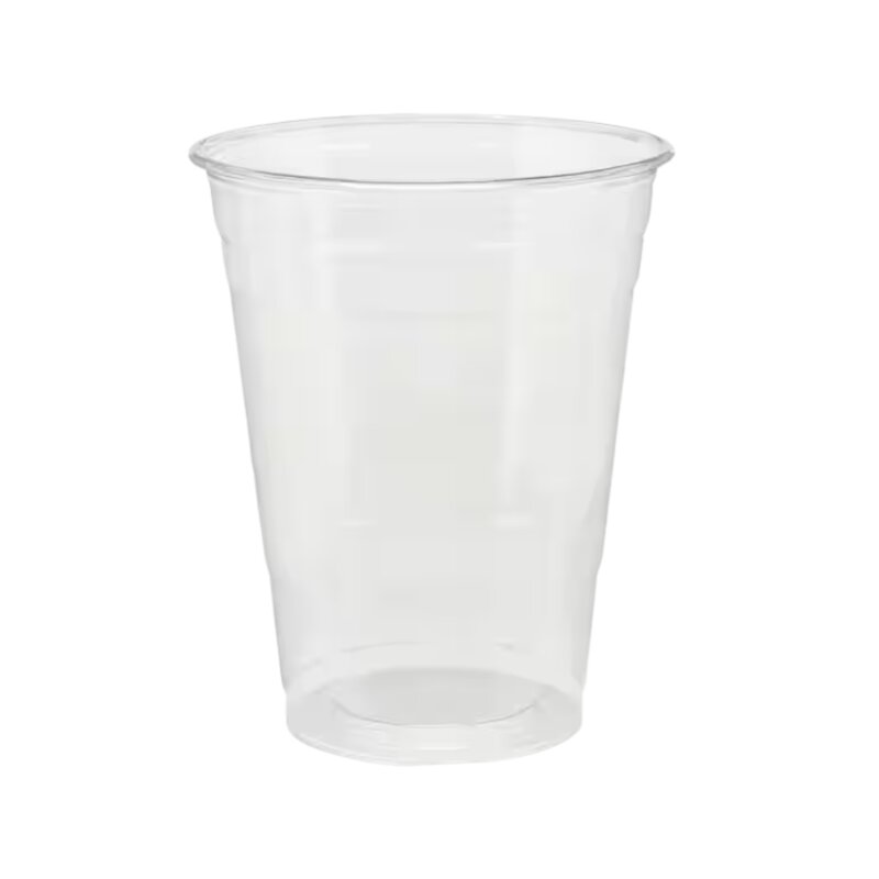 Vienkartinės stiklinės skaidrios 100vnt  200ml