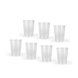 Plastikinės stiklinės 7vnt daugkartinės 300ml  Algon  7091027