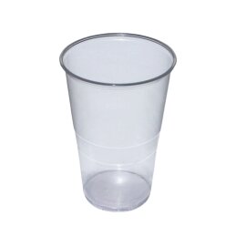 Vienkartinės stiklinės alui 500ml 50vnt