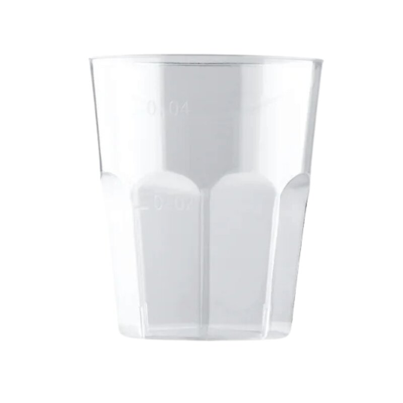 Plastikiniai stikliukai 50ml 50vnt