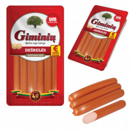 Virtos dešrelės  Giminių  UM